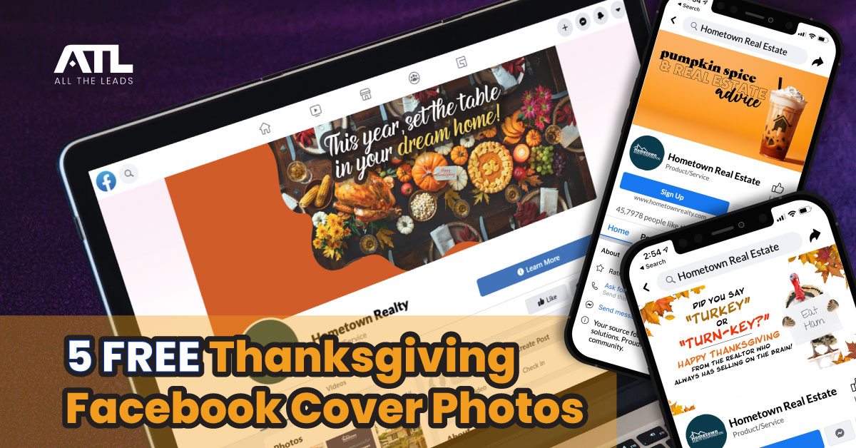 5 FREE Thanksgiving Facebook Covers